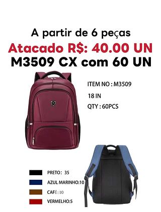 Mochila masculina