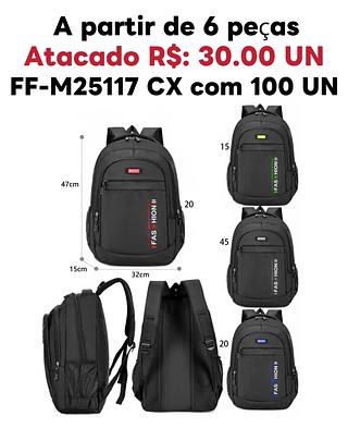 Mochila masculina