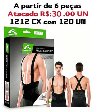 Cinto de suporte lombar
