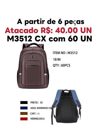 Mochila masculina